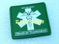RESCUER拯救者-Medical Treatment徽章/魔术贴章(绿色)