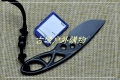 三刃木新品-塑鞘带手电项链刀4101FUI-SH小直刀